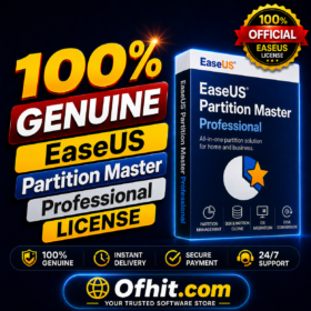 EaseUS Partition Master Professional License Key - Official